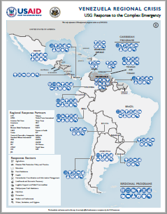 2022-03-23 Venezuela Regional Crisis USG Active Programs Map