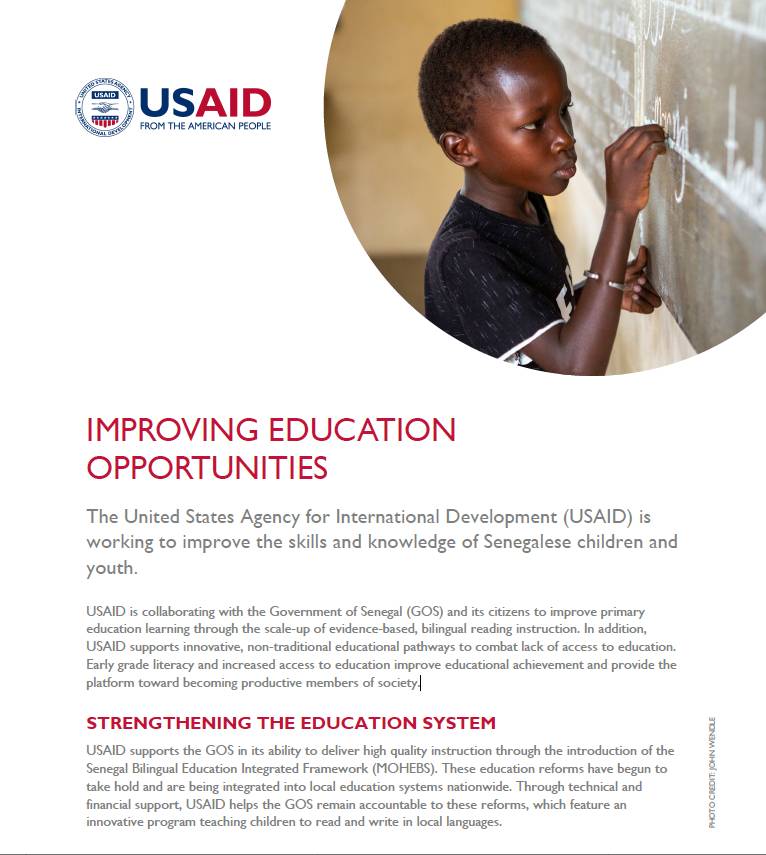 Improving Education Opportunities in Senegal