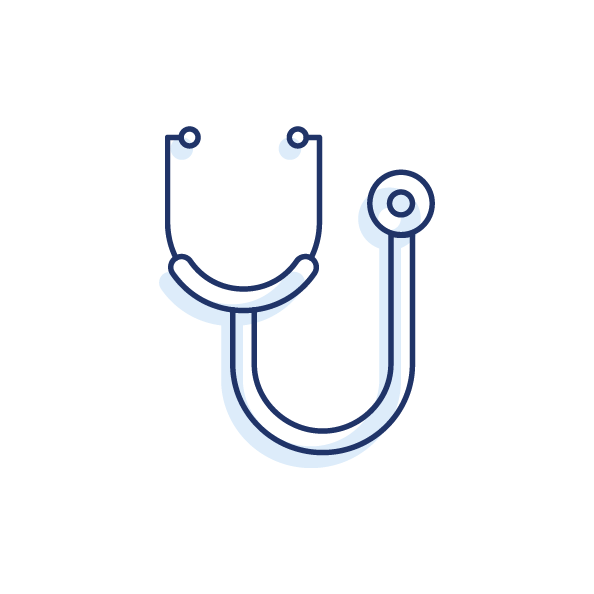 Icon of stethoscope