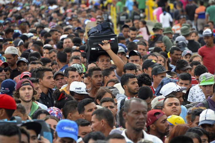 The U.S. is providing humanitarian assistance for people fleeing crisis in Venezuela.