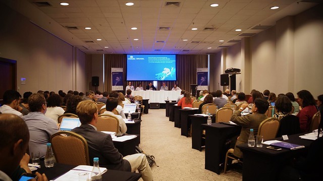 USAID/Brazil organizes an Annual Partners Meeting with all institutions that are part of the Platform for Biodiversity Conservation of the Amazon (PCAB). The 2018 Annual Meeting had a Monitoring and Evaluation session with the participants in order to share monitoring instruments and guidelines.      