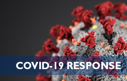 COVID-19 Response | Close up of coronavirus