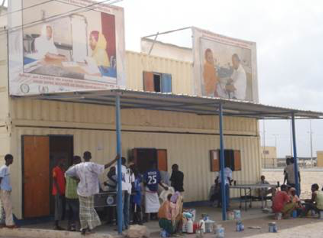 A Safety Stop providing counseling, orientation and condoms distributions along the Djibouti-Addis Transport Corridor. USAID