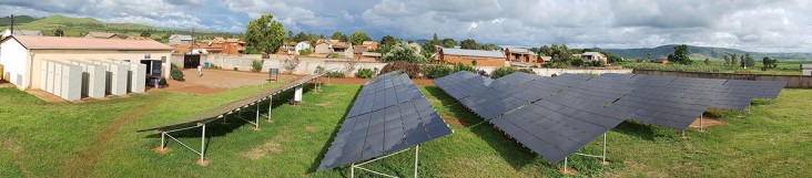 A mini-grid in Madagascar