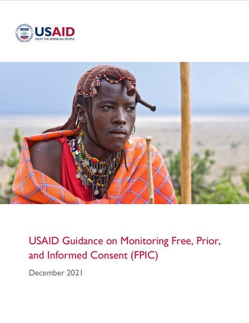 USAID Guidance on Monitoring Free, Prior,  and Informed Consent (FPIC)